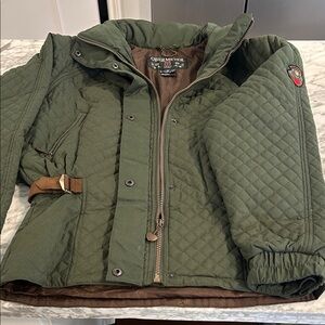 Obermeyer Olive Green Puffer Jacket